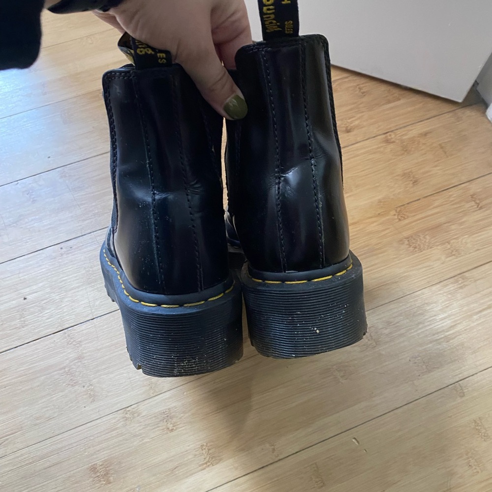 Dr. Martens Black Chunky Chelsea Boots - Picture 5 of 7